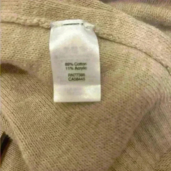 J. Crew Tiered Ruffle Bell Sleeve Tan Cardigan - M - Picture 6 of 8